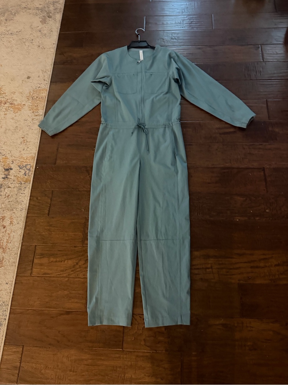 lululemon athletica Lightweight Long-Sleeve Utility Jumpsuit — Sage